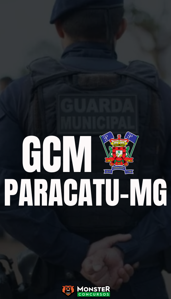 Brasão Guarda Municipal de Paracatu - MG