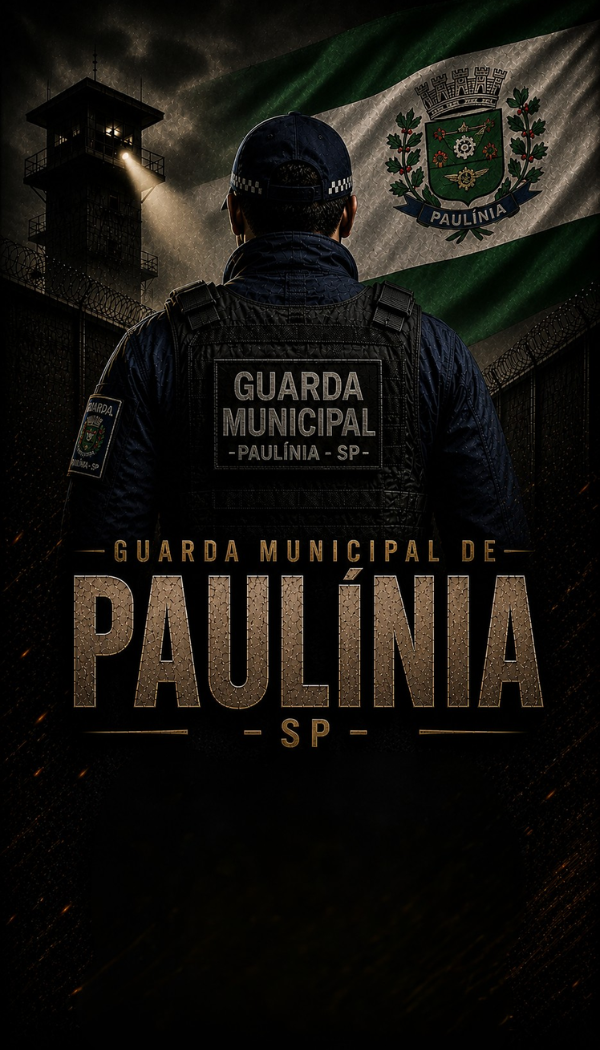 Brasão Guarda Municipal de PAULÍNIA- SP