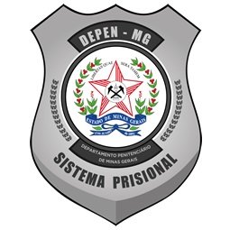 Brasão Polícia Penal do Estado de Minas Gerais - PPMG
